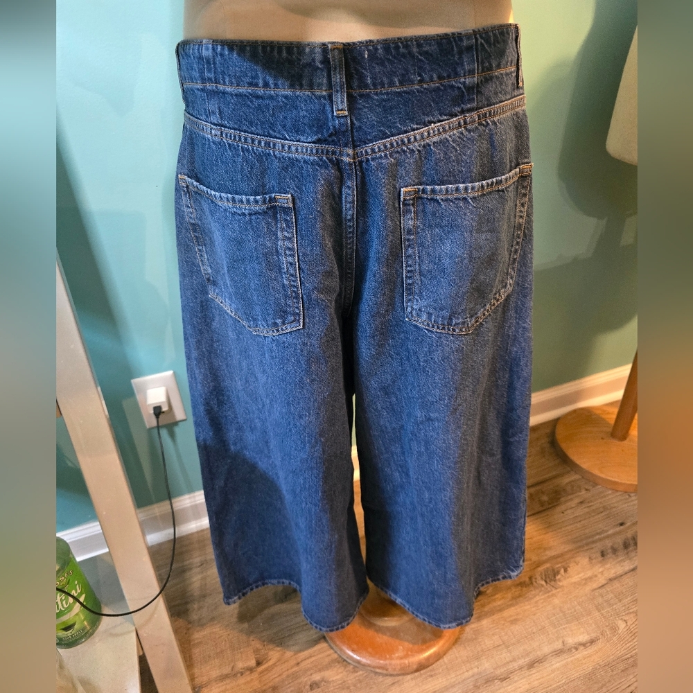 Pilcro Wide-Leg Crop Jeans - Picture 5 of 7
